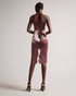NIMALA-Dresses-Asymmetric Bodycon Dress- Ted Baker Romania